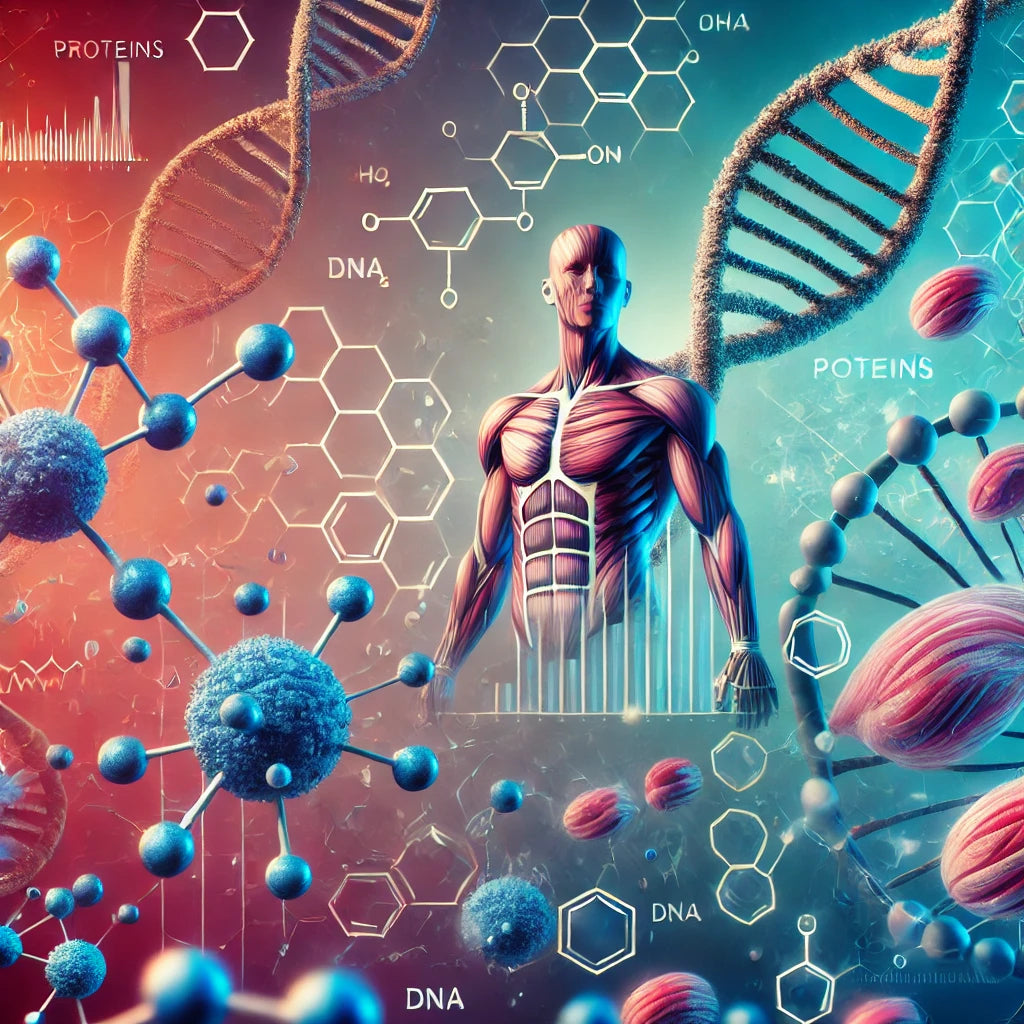 Proteinbiosynthese: Der Schlüssel zum Muskelaufbau und die Rolle von Vitaminen und Mineralstoffen