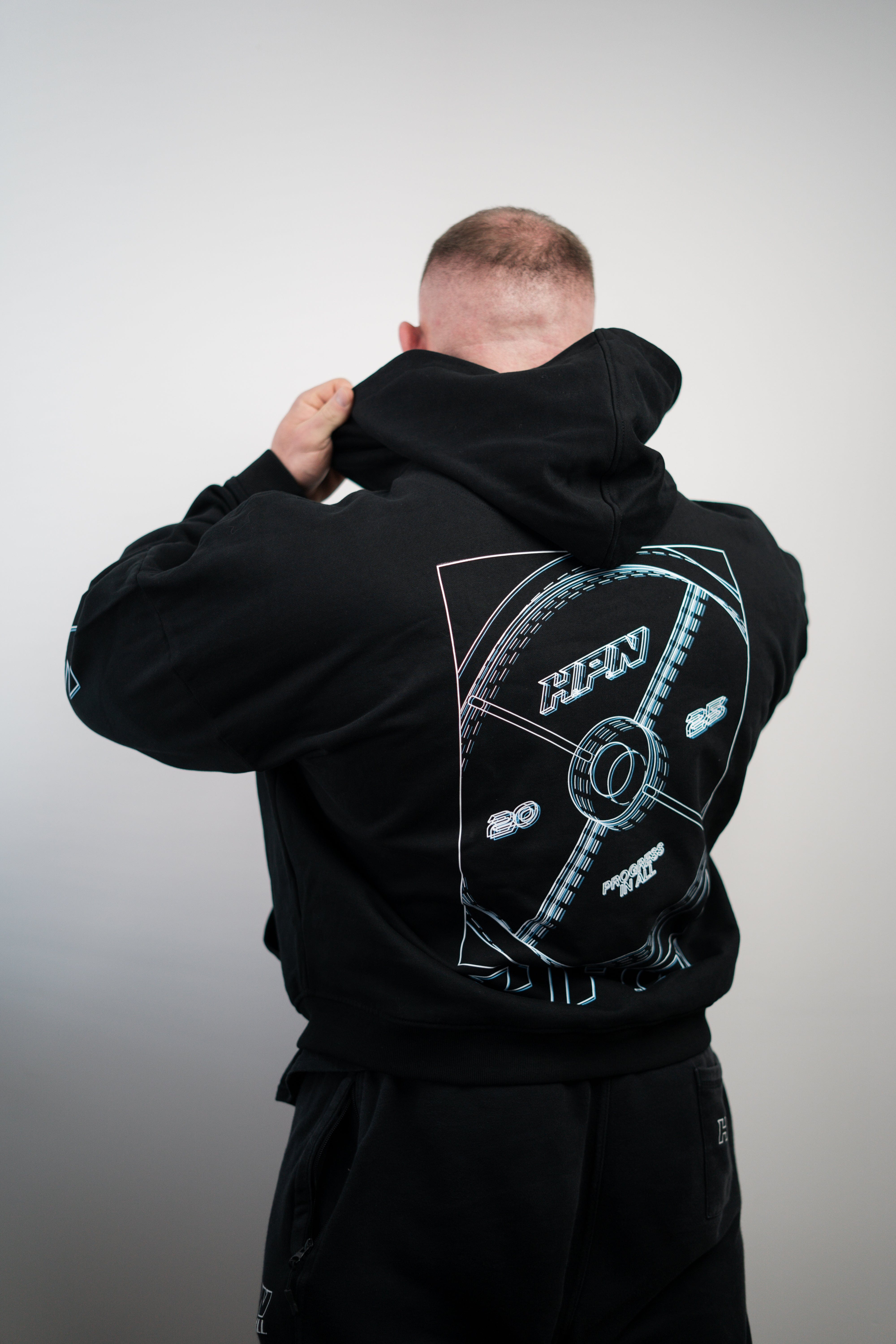 H.P.N Limited Super Heavy Fit Zip-Hoodie Sale Only