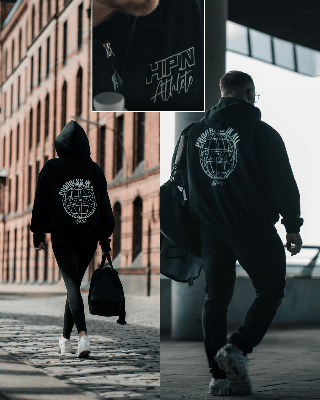 H.P.N Limited Super Heavy Fit Zip-Hoodie Sale Only
