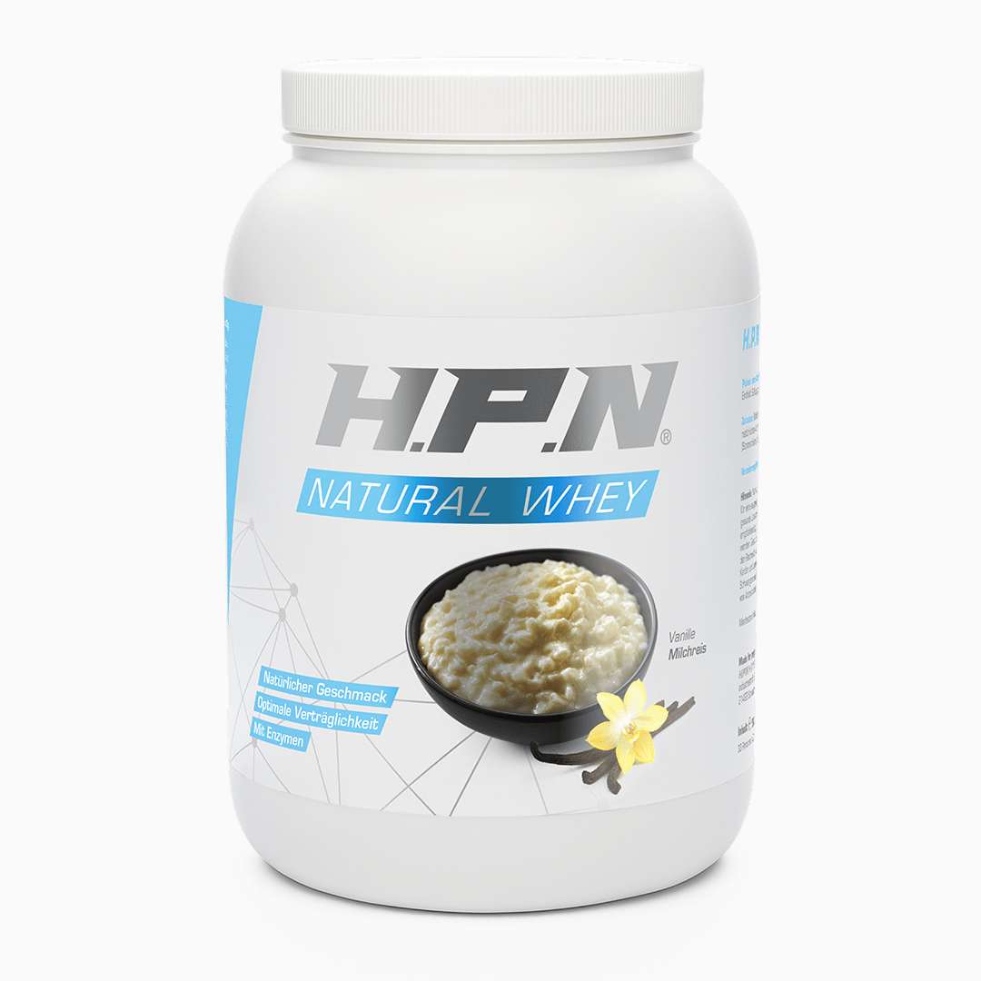 HPN Natural Whey 1000g Vanille Milchreis